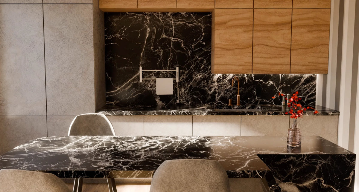 Ladder Lux 2 Cromo para Cocina