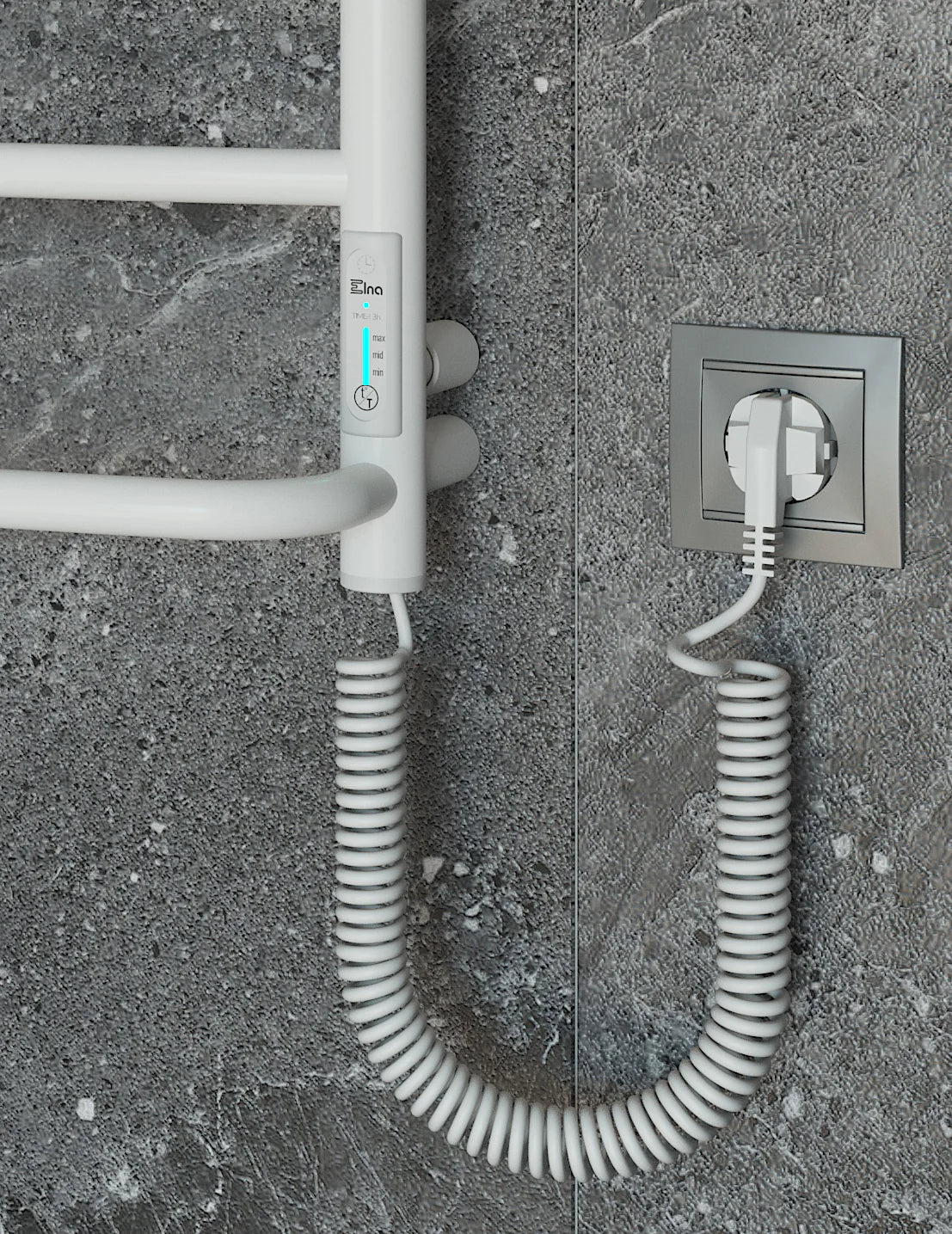 Cascade with Shelf 6 Blanco