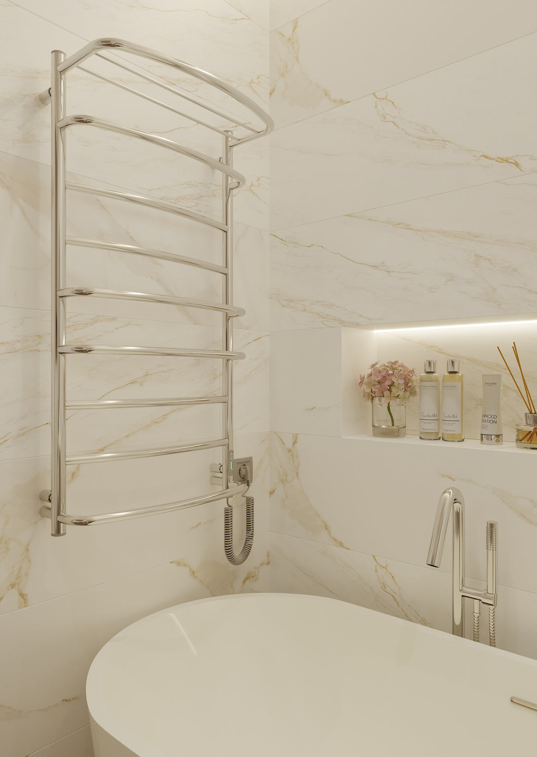 Cascade with Shelf 9 Cromo