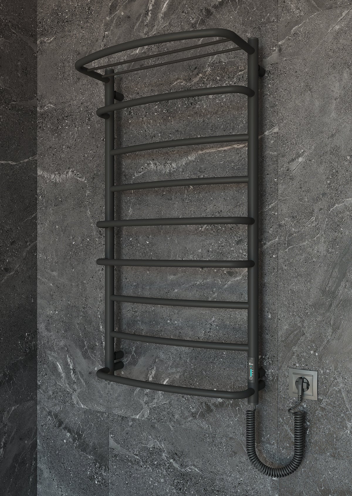 Cascade with Shelf 9 Negro