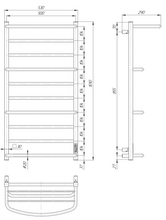 Cargar imagen en el visor de la Galería, Cascade Lux with Shelf 10 Oro
 фото 3