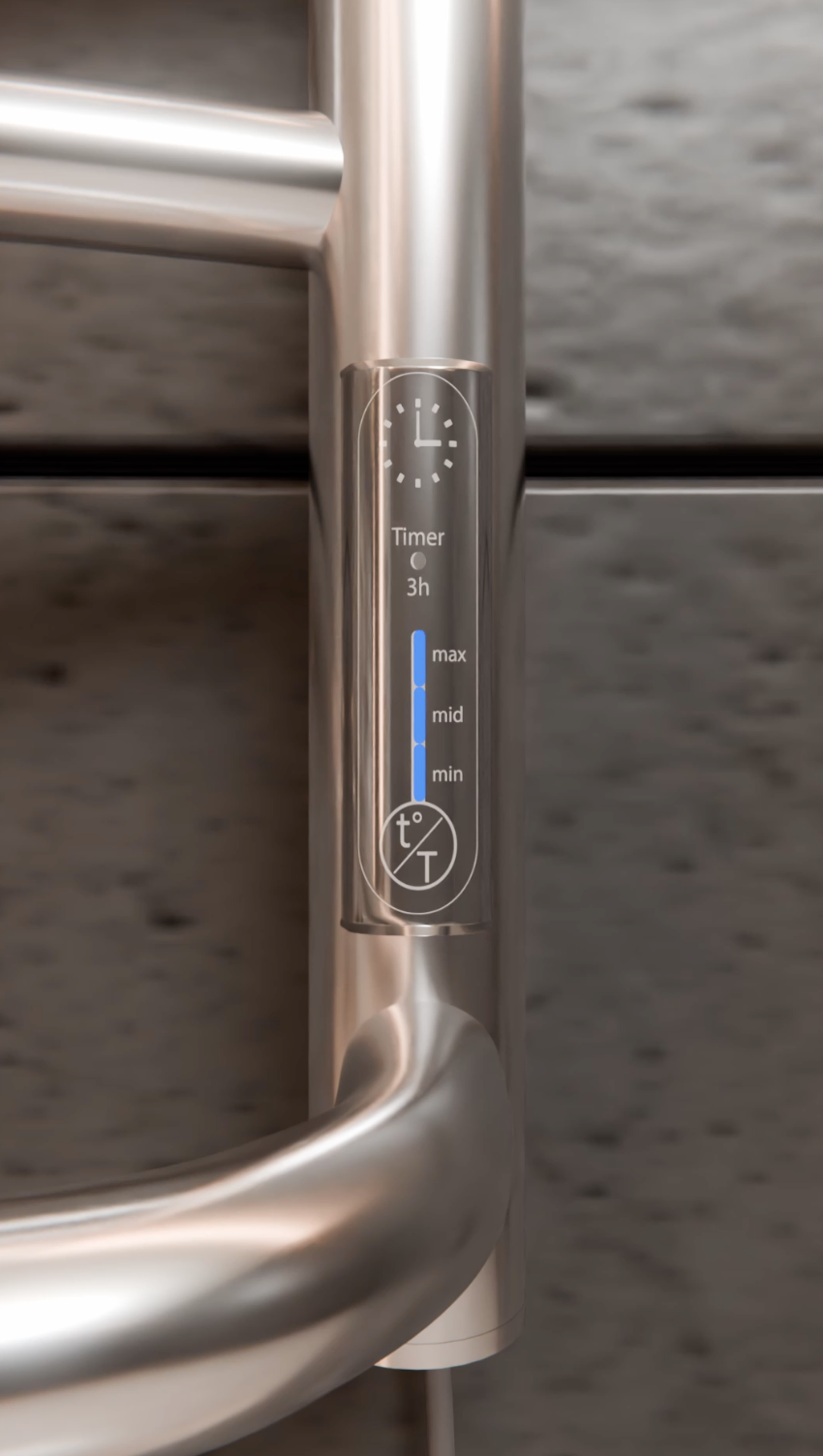 Cascade with Shelf 9 Cromo