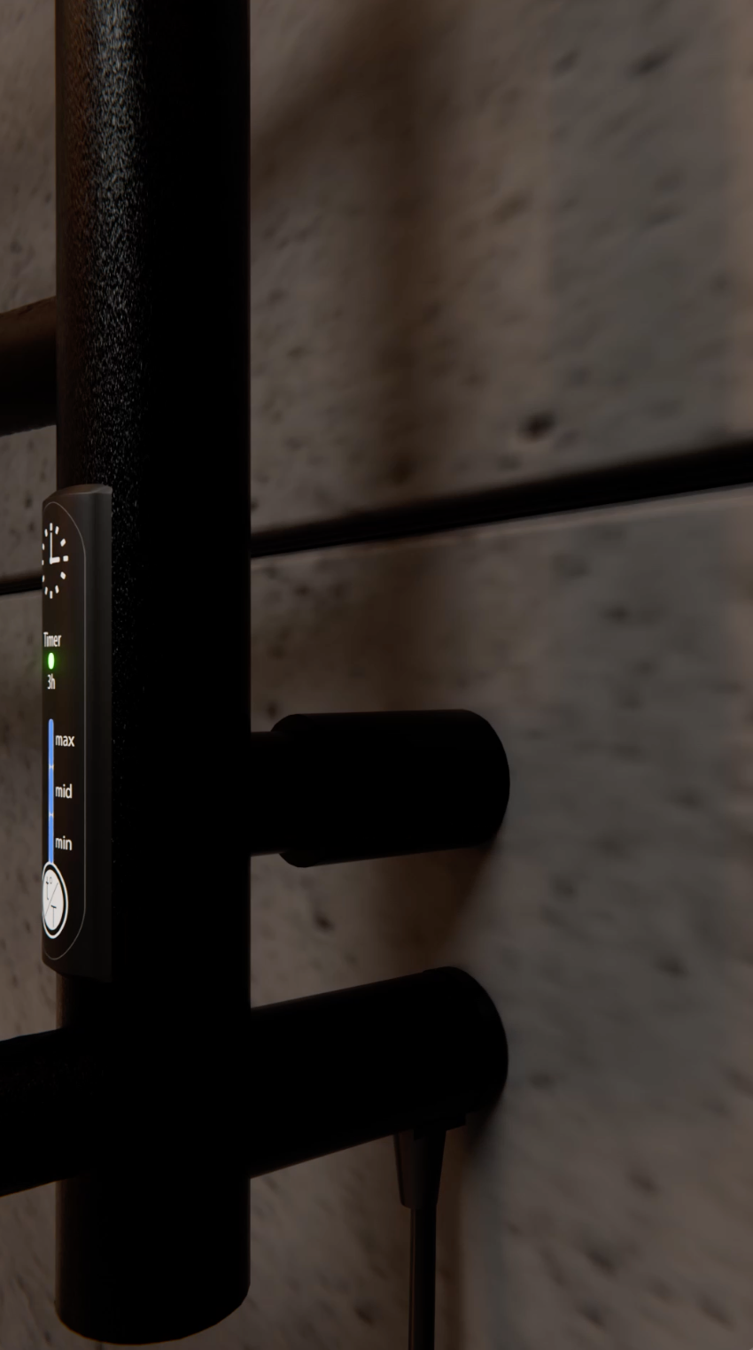 Cascade with Shelf 9 Negro