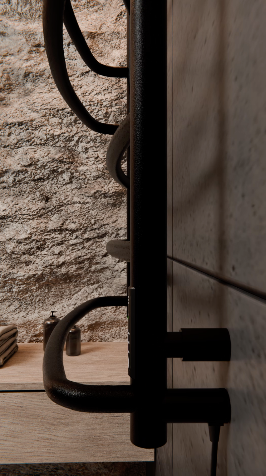 Cascade with Shelf 9 Negro